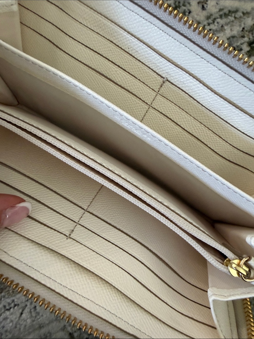Coach Khaki and Chalk Signature Canvas Wallet Set - Picture 3 of 3